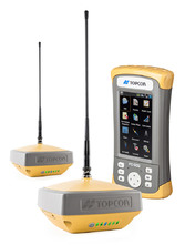 Комплект из двух приемников Topcon Hiper VR UHF/GSM и контроллера FC-500
