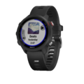 Часы Garmin Forerunner 245 черные с серым ремешком