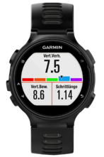 Часы Garmin Forerunner 735XT HRM-Run черно-серые