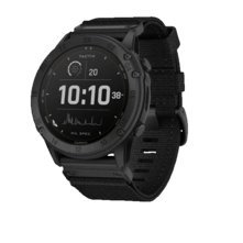 Часы Garmin Tactix Delta - Solar черный DLC с нейлоновым ремешком